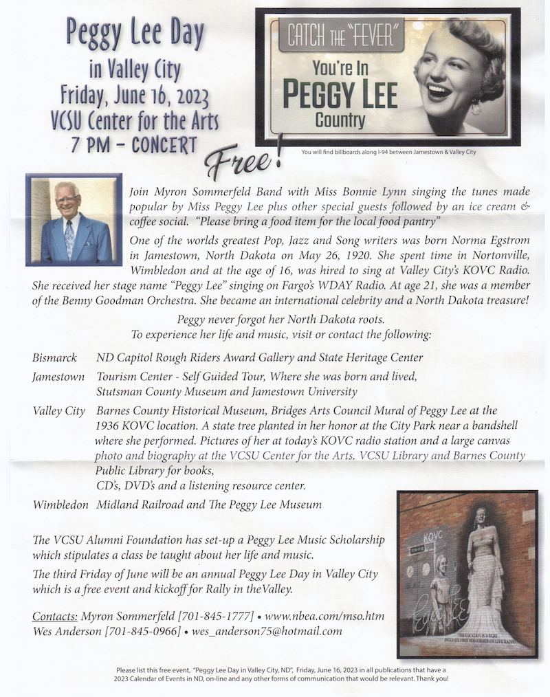 NBEA MSO Peggy Lee